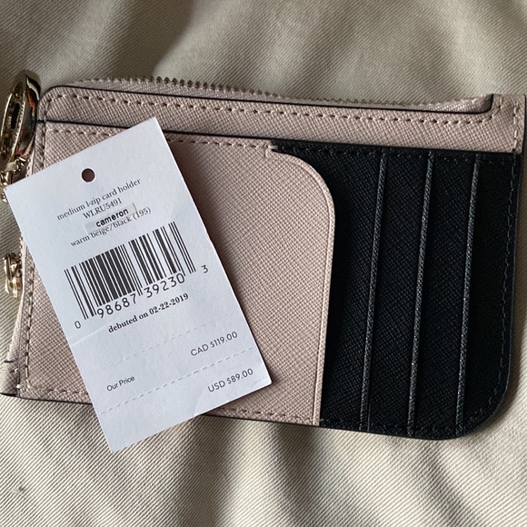 Kate spade medium I zip card holder NWT - Picture 4 of 4